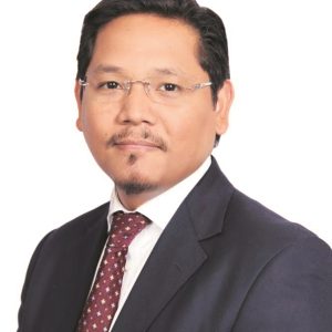 मेघालय के मुख्यमंत्री कोनराड संगमा