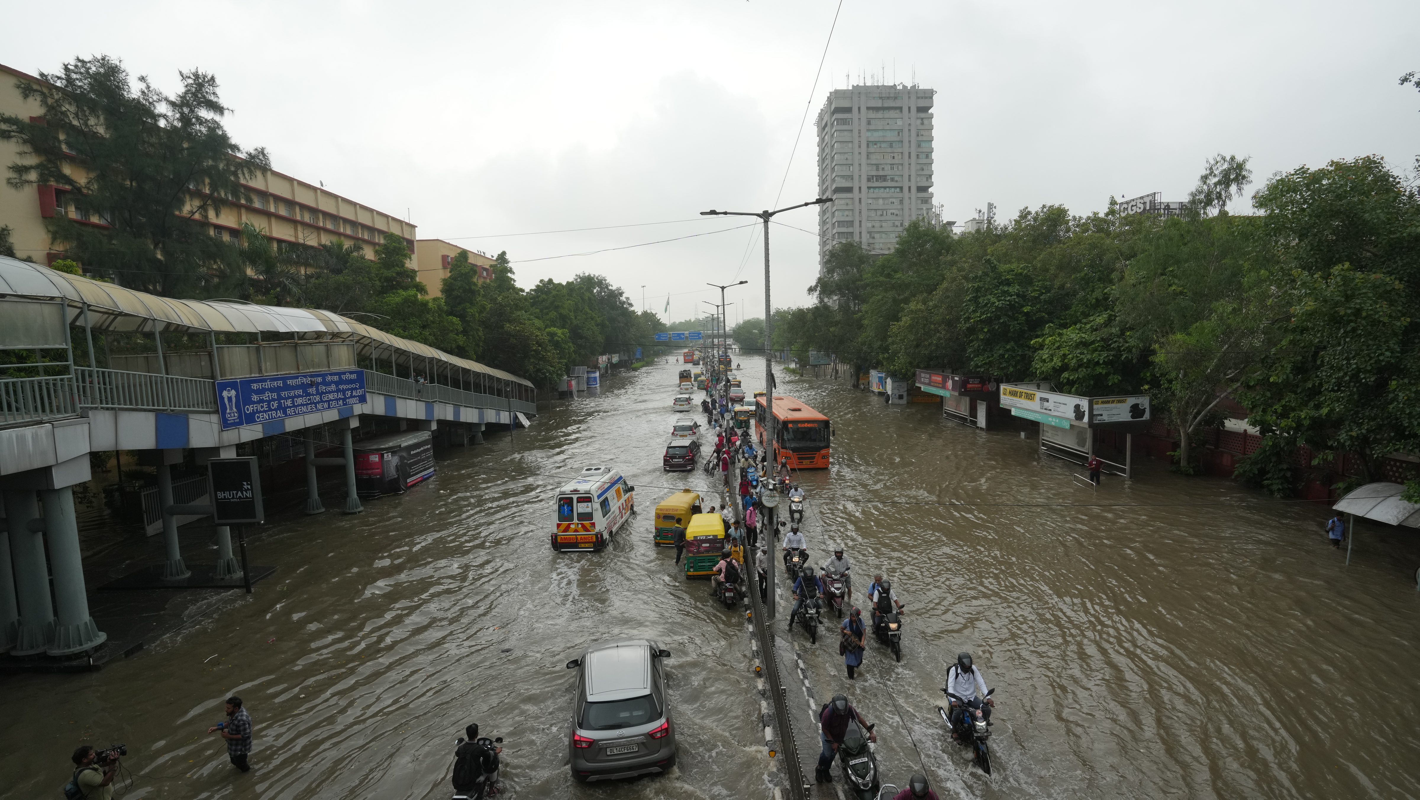 Flooding in Delhi