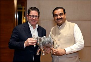 Gautam Adani Meets Bombardier CEO
