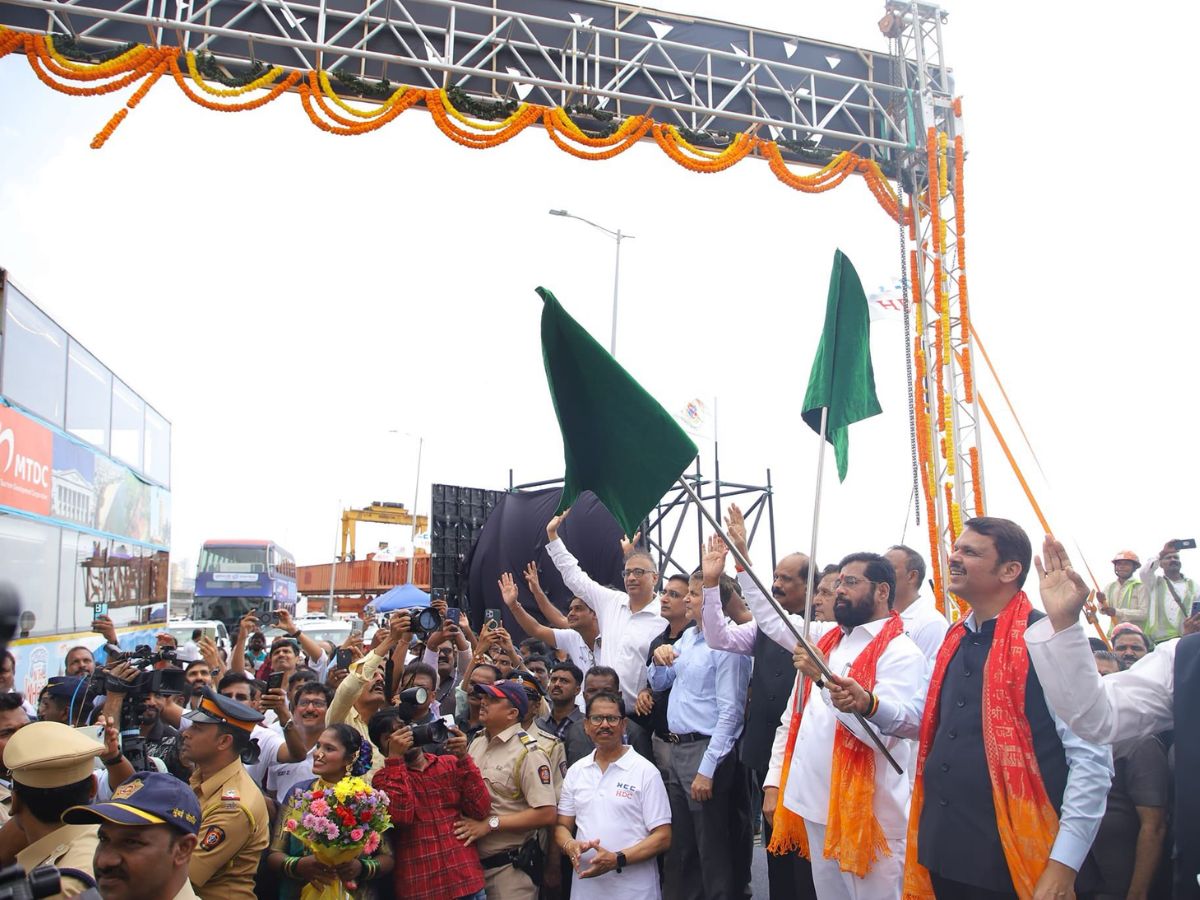 Bandra-Worli Sea Link from Coastal Road will open from September 13, inaugurated by Chief Minister Eknath Shinde, Deputy Chief Minister Devendra Fadnavis कोस्टल रोड से बांद्रा-वर्ली सी लिंक 13 सितंबर से खुलेगा, मुख्यमंत्री एकनाथ शिंदे, उपमुख्यमंत्री देवेंद्र फडणवीस ने किया उद्घाटन