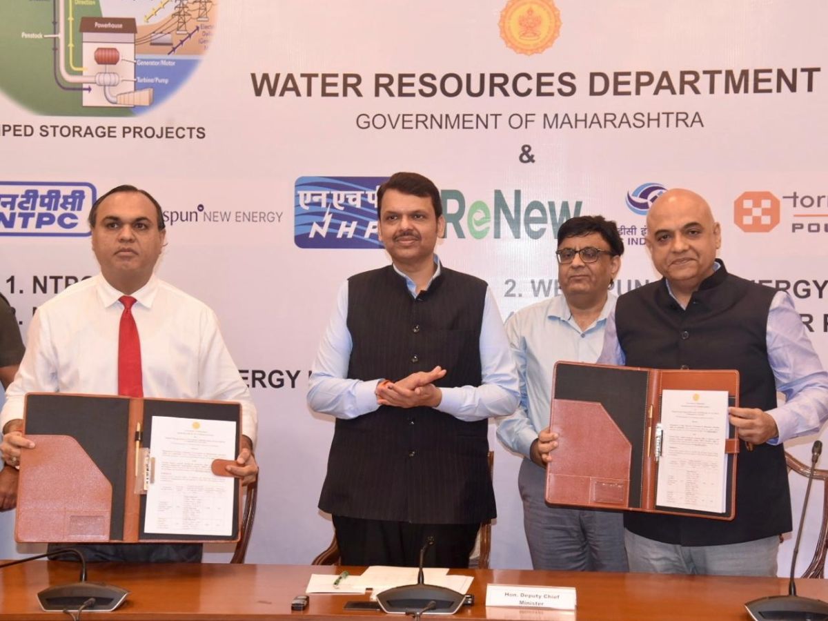 PSP: Maharashtra government signs record contract for pump storage, more than 62 thousand jobs will be created
