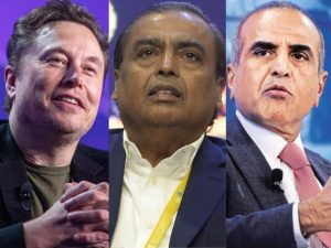 Big win for Elon Musk's Starlink: Indian government rejects Mukesh Ambani and Sunil Mittal's demand for spectrum auction Elon Musk की Starlink को बड़ी जीत: भारत सरकार ने मुकेश अंबानी और सुनील मित्तल के स्पेक्ट्रम नीलामी की मांग को ठुकराया