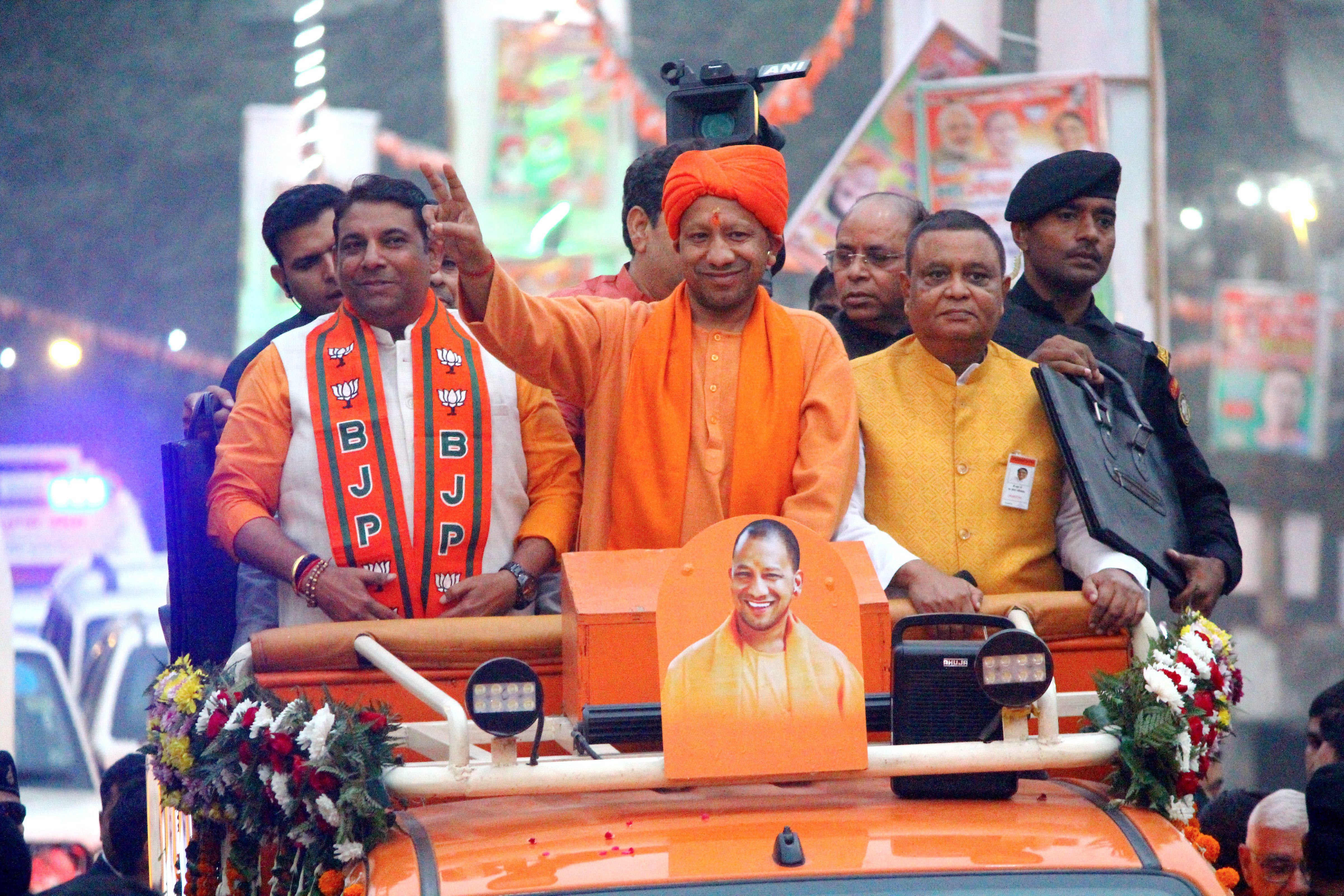 Ghaziabad bypoll: Adityanath campaigns