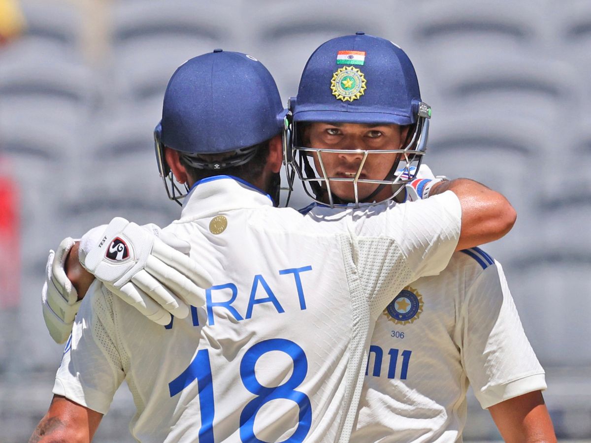 Ind vs Aus 1st Test Day 3: India declared innings at 487 runs for six wickets, Perth, King Kohli scored a century भारत ने छह विकेट पर 487 रन पर पारी घोषित की पर्थ, किंग कोहली ने जड़ा शतक