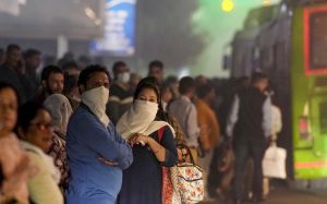 Weather: Air pollution in Delhi