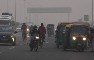 Weather: Smog in Delhi