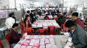 J'khand Assembly polls-Counting of votes