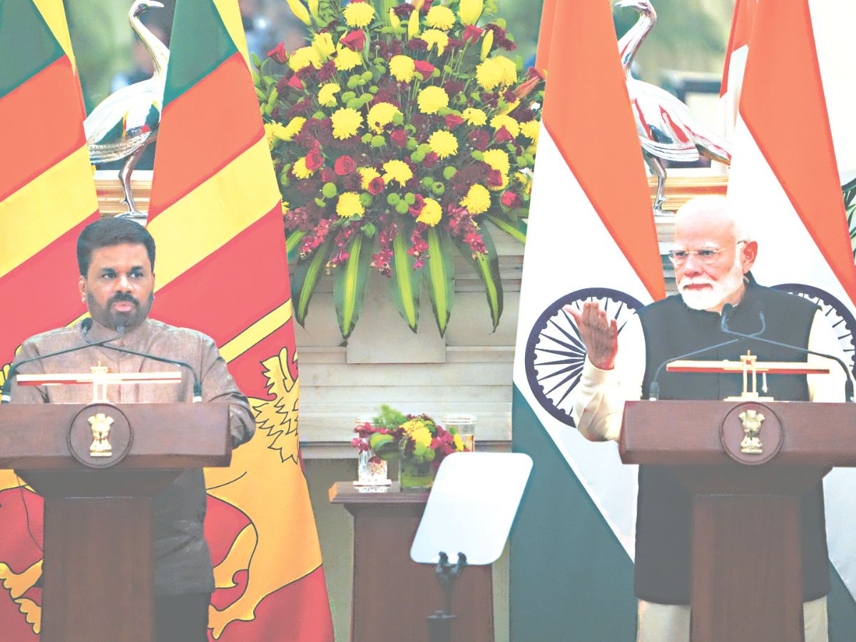 India-Sri Lanka gave new direction to defense and energy cooperation, agreed on grid connectivity and pipeline भारत-श्रीलंका ने रक्षा और ऊर्जा सहयोग को दी नई दिशा, ग्रिड कनेक्टिविटी और पाइपलाइन पर सहमति