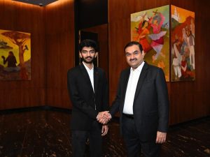 Gautam Adani D Gukesh