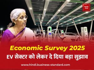 economic survey 2025 EV sector