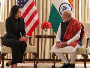 PM Modi meets Tulsi Gabbard