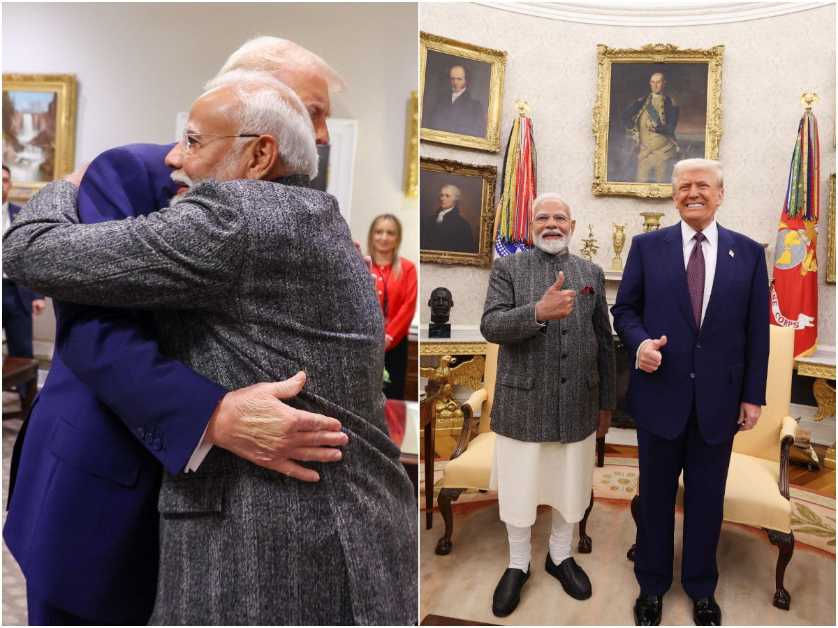 Modi and Trump Meeting