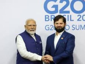 Chile's President Gabriel Boric