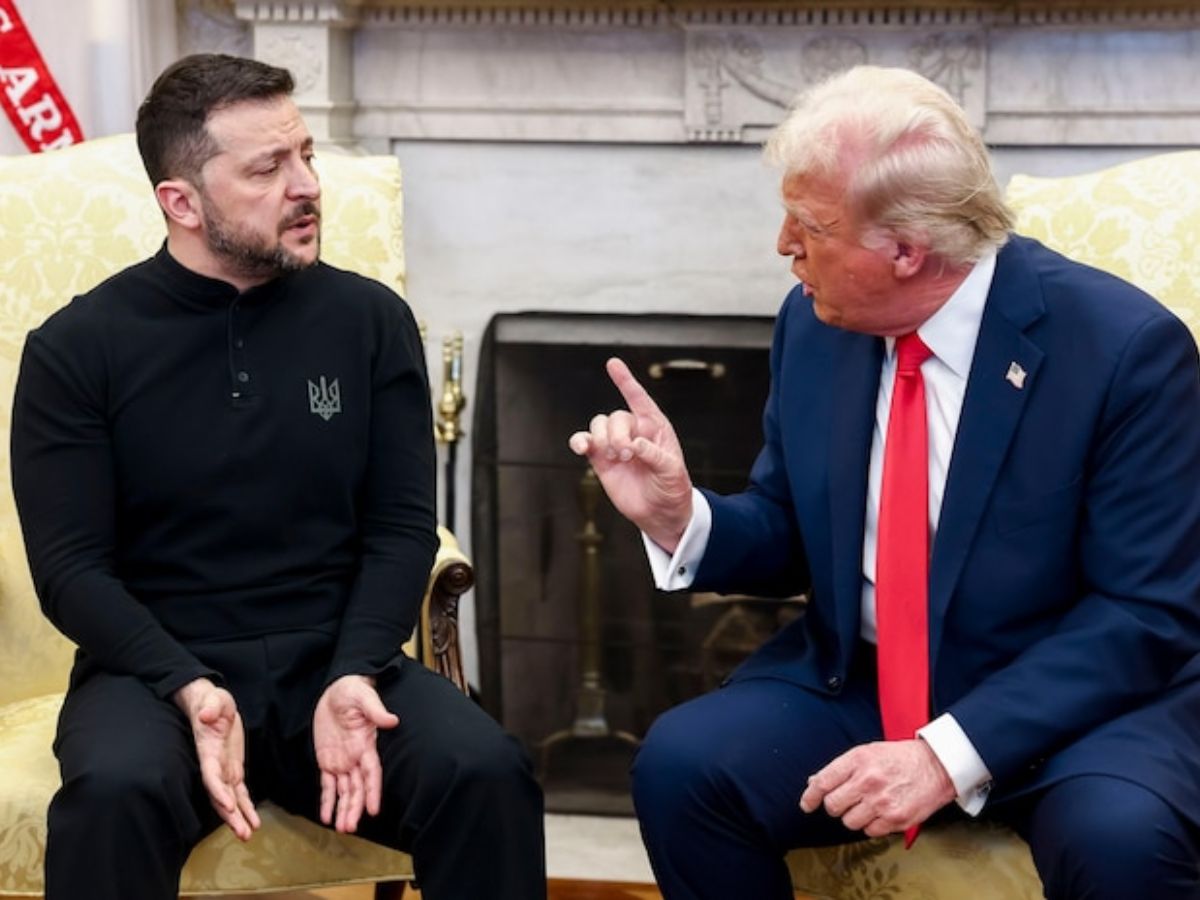 Trump and Zelenskyy