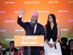 Canada NDP Leader Jagmeet singh