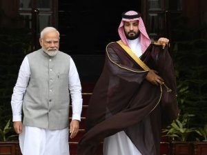 PM Modi and Mohammed bin Salman