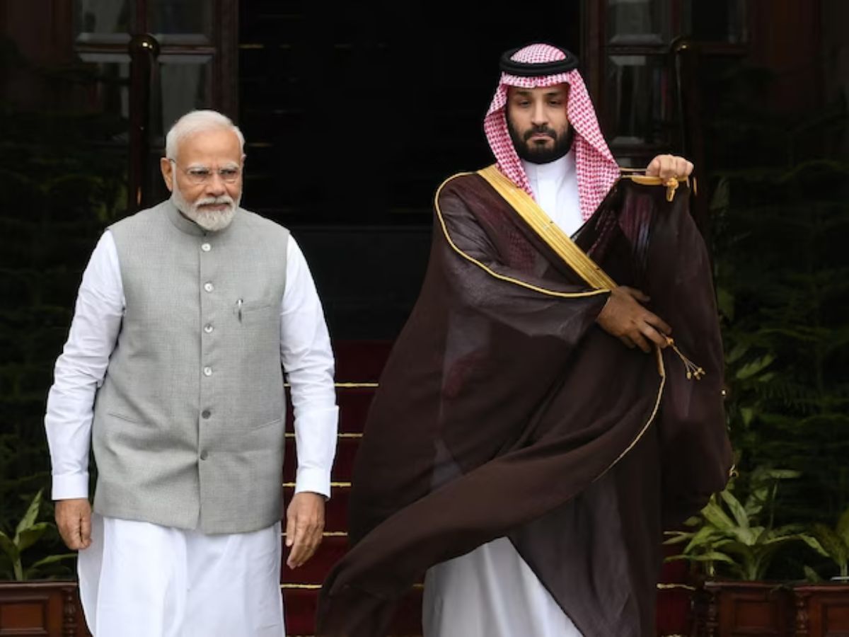 PM Modi and Mohammed bin Salman