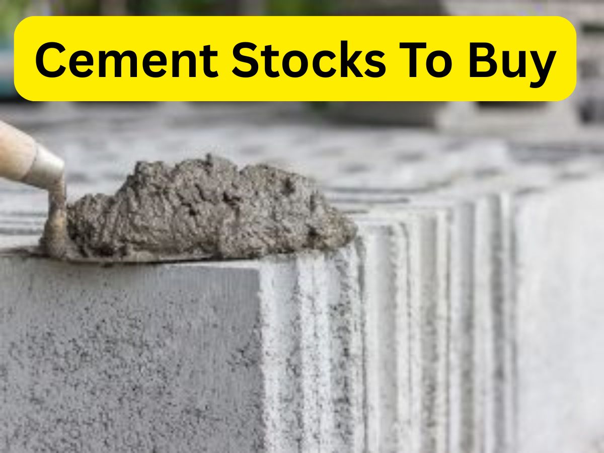 Cement Stocks To Buy