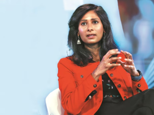 Gita Gopinath, Deputy Managing Director, International Monetary Fund