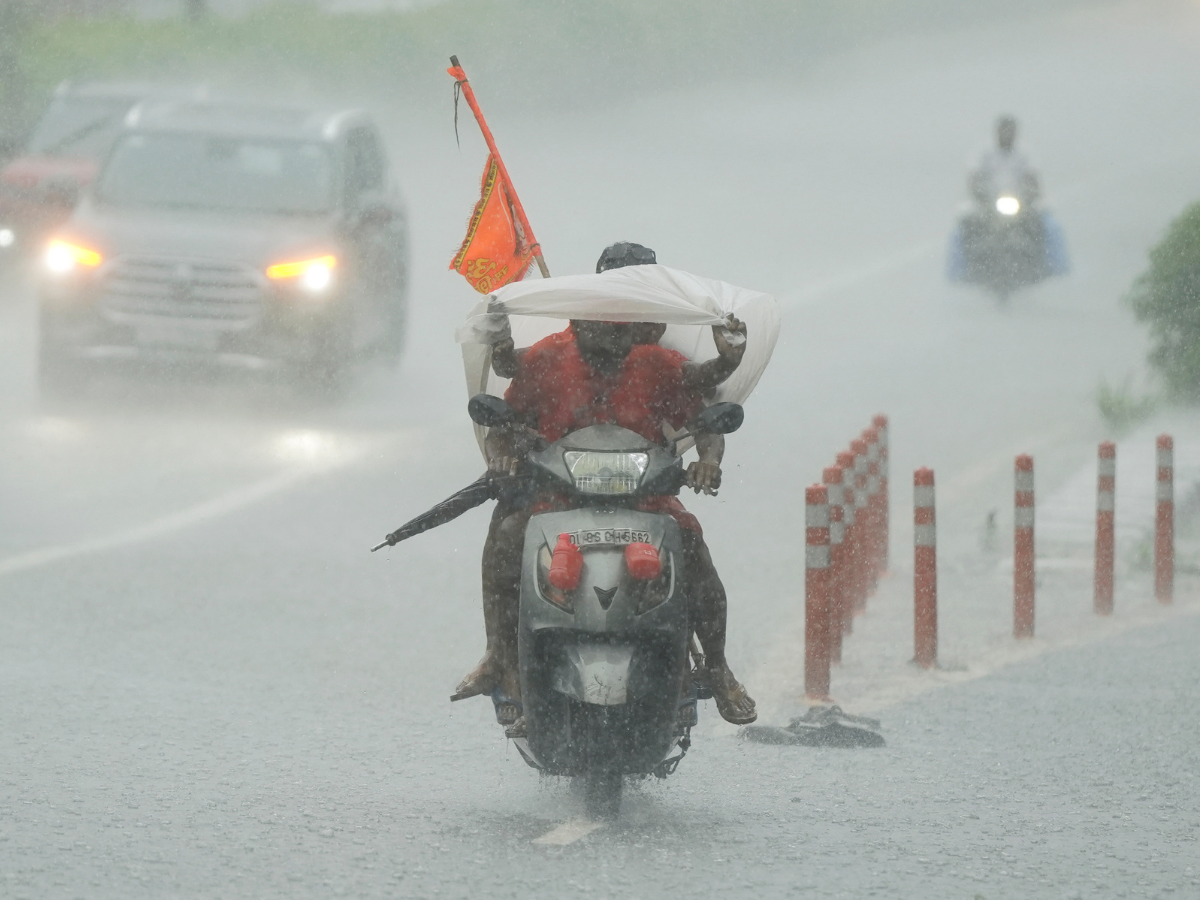 Delhi rain
