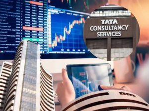 TCS share price