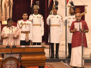 15th Vice President of India C P Radhakrishnan Oath
