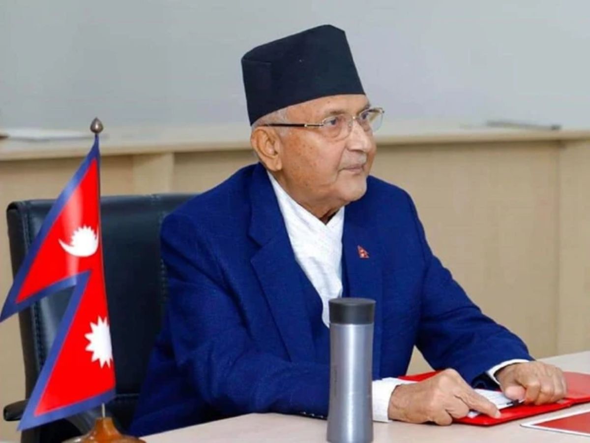 Nepal PM KP Sharma Oli