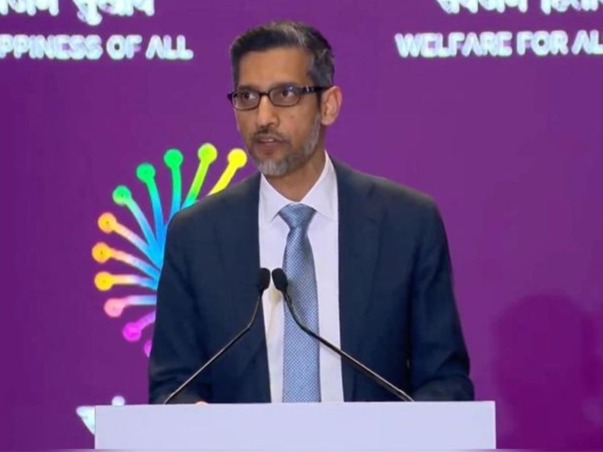 Google CEO Sundar Pichai at India AI Impact Summit