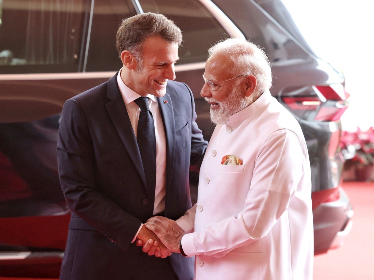 Modi Macron