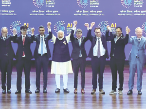 PM Modi in AI Impact Summit