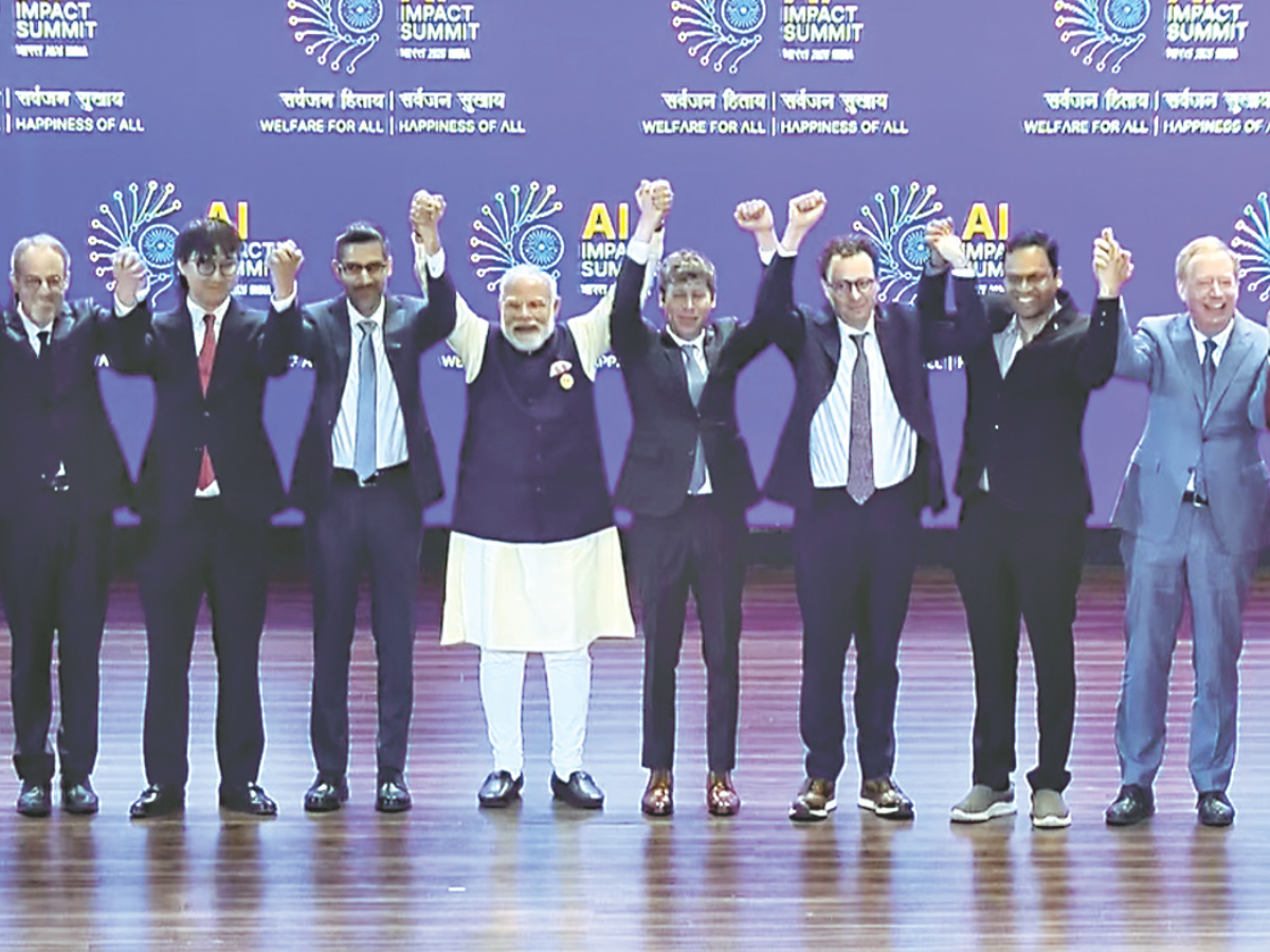 PM Modi in AI Impact Summit