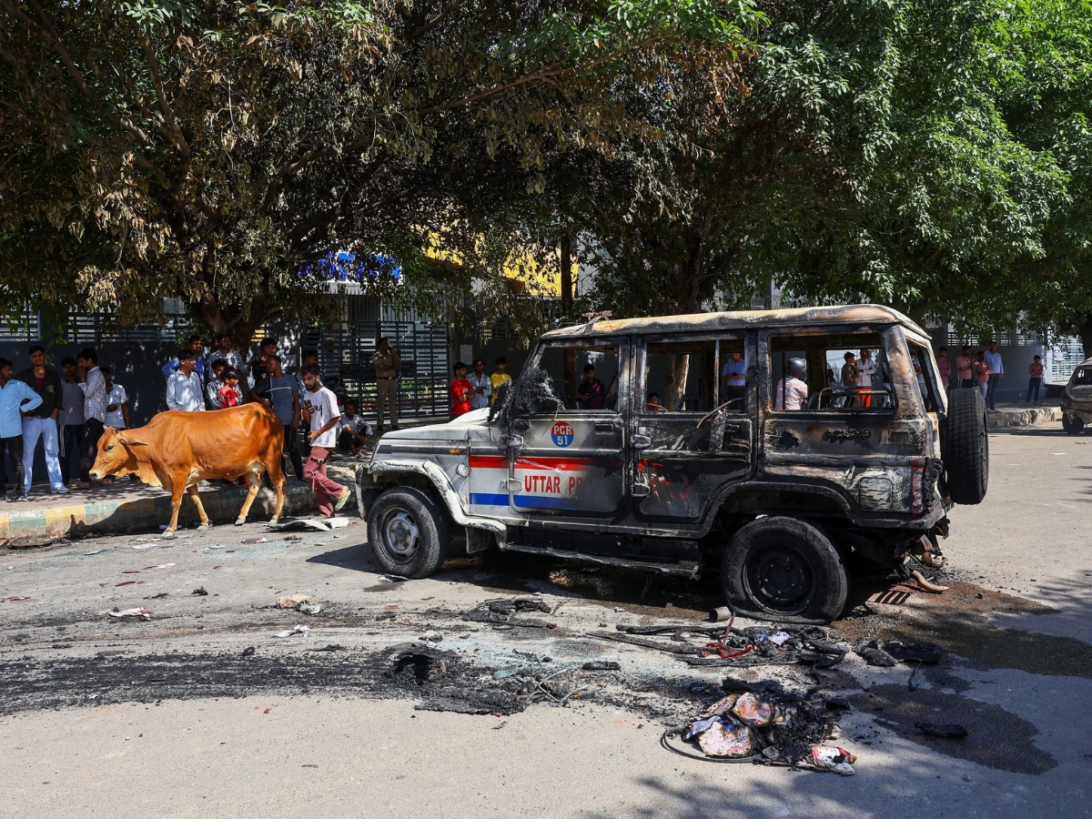 Noida Protest