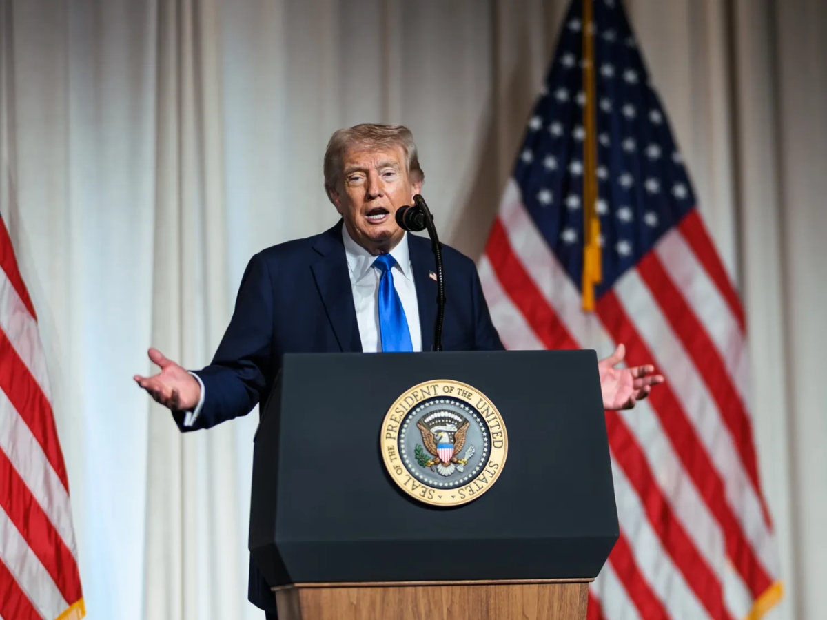 US President Donald Trump