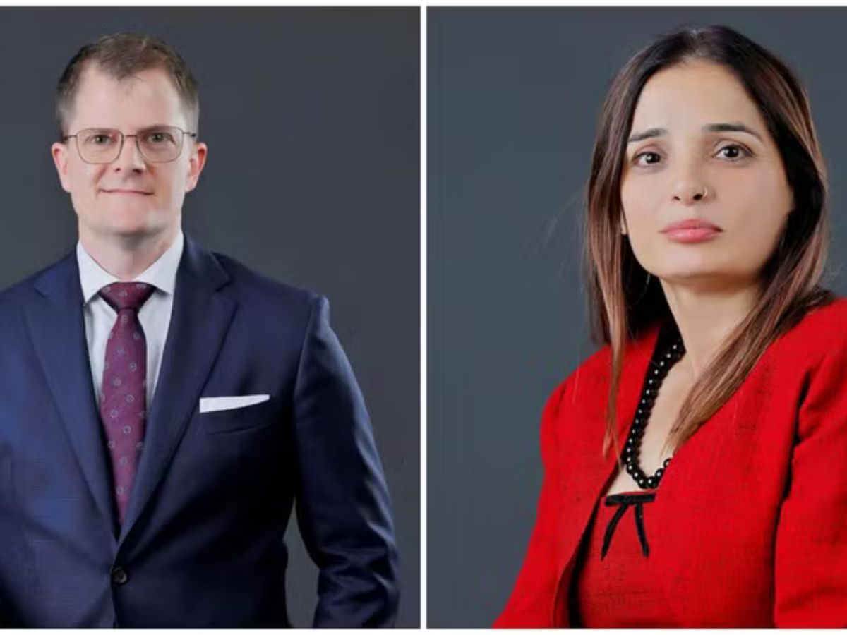 Christoph Schnellmann and Nitu Samra