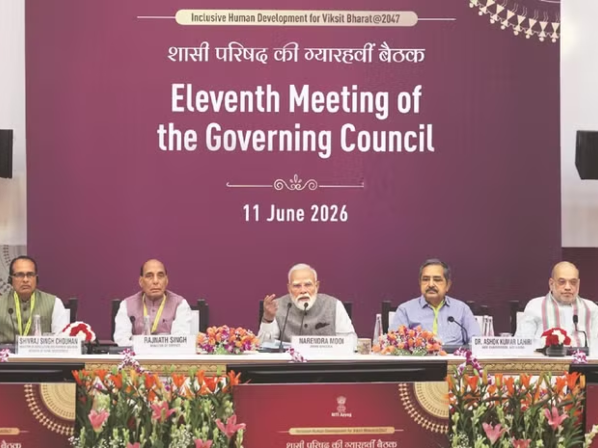 States seek central support for infra, chip projects at NITI Aayog meet