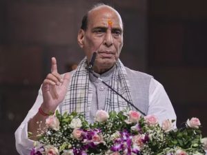 Defence Minister Rajnath Singh
