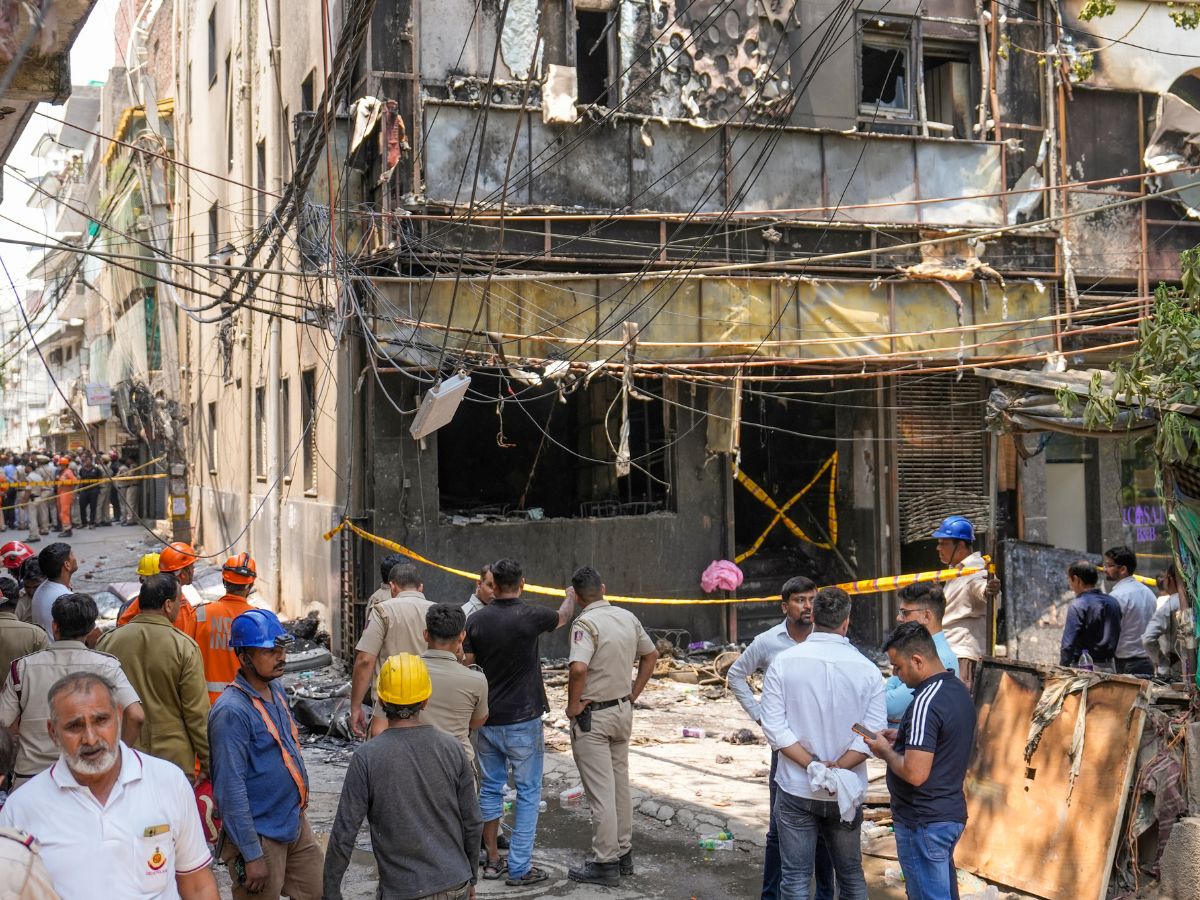 Delhi Fire